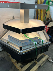 BKI BHI-4T Self Serve Hot Food Merchandiser,  4' Hexagonal **New out of Box**