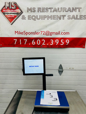 METTLER TOLEDO FreshWay T Tower Scale **New** Open Box