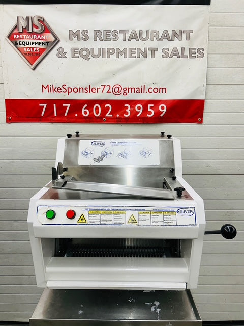 Oliver 732-N Front-Load Bread Slicer, 115v Fully Refurbished