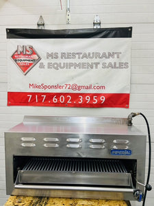 Imperial Range IRSB-36NG  36" Natural Gas Countertop Salamander Broiler