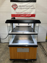 Load image into Gallery viewer, Custom Deli Inc DILW4H 2 Shelf Hot Food Merchandiser Heated Display Refurbished