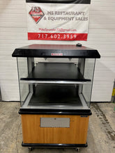 Load image into Gallery viewer, Custom Deli Inc DILW4H 2 Shelf Hot Food Merchandiser Heated Display Refurbished