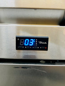 True T-23F-HC Single Door Reach In Freezer On Wheels Fully Refurbished!