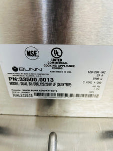 Bunn Dual SH DBC Coffee Brewer Refurbished & Working!
