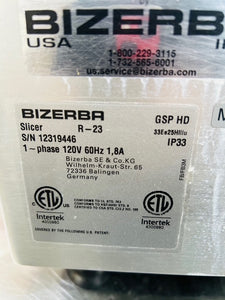 Bizerba GSPHD 2023 Automatic Meat & Cheese Deli Slicer - Tested & Works Great!