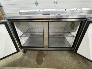 True TPP-67 Pizza Prep Table for 9 Pans - Two Door 67” Wide Fully Refurbished
