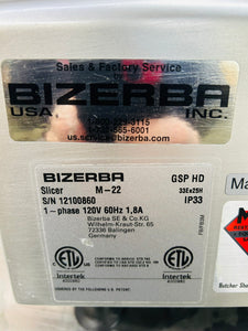 Bizerba 2022 GSPHD Deli Slicer Fully Refurbished!