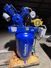 Load image into Gallery viewer, Quincy 4103DS12VCB46 10 HP PRO,Converted to 208V 25 Amps 120 Gal Air Compressor