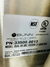 Load image into Gallery viewer, Bunn Dual SH DBC Coffee Brewer Refurbished &amp; Working!