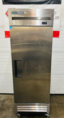 True T-19F-HC Reach In Freezer 1 SS Solid Door 3 Shelves Fully Refurbished!