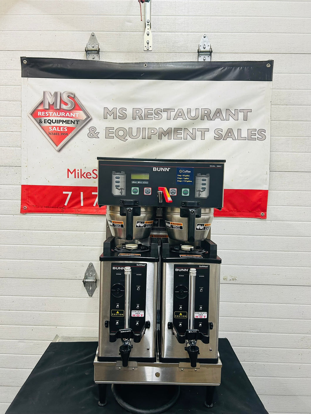 Bunn Dual SH DBC Coffee Brewer Refurbished & Working!