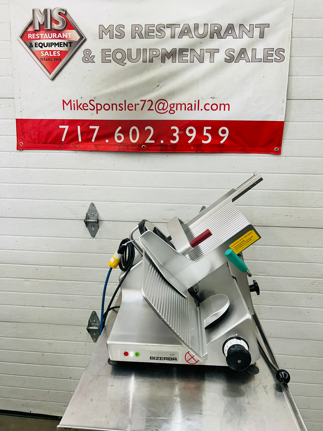 Bizerba GSPH 2019 Commercial Deli Slicer Fully Refurbished