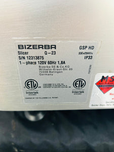 Bizerba  GSPHD 2023 Automatic Deli Slicer Fully Refurbished