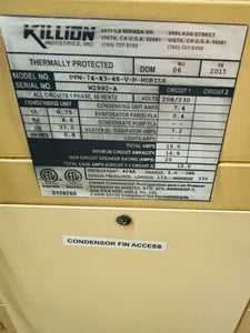Killion Industries PFW-74-43-48-V-N-Mobile Commercial Refrigerated Display Case Refurbished
