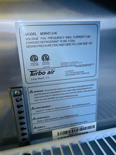 Load image into Gallery viewer, Turbo Air M3R47-2-N M3 Series 52" 2 door SS Reach-In Refrigerator Refurbished