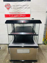 Load image into Gallery viewer, Custom Deli Inc DILW4H 2 Shelf Hot Food Merchandiser Heated Display Refurbished