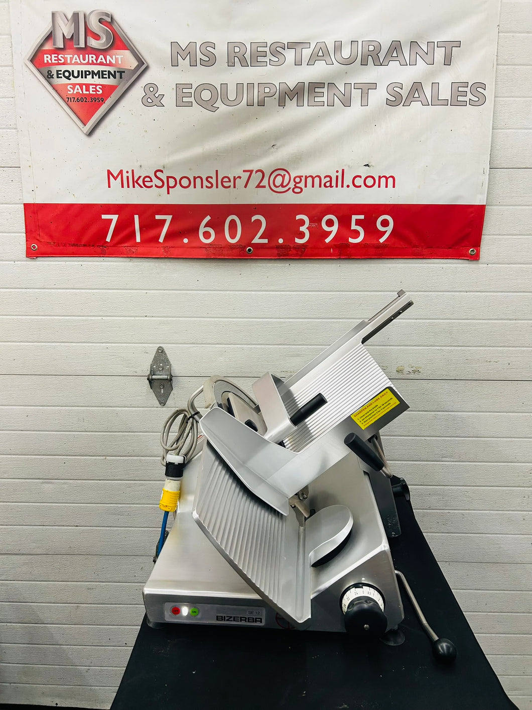 Bizerba GSPH 2012 Manual Slicer Fully Refurbished Tested and Working