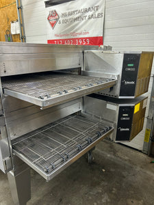 Lincoln Impinger 1600-015-AL Conveyor Pizza Oven Double Stack Fully Refurbished