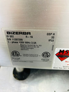 Bizerba GSPH 2016 Manual Deli Slicer Refurbished, Tested, Working!