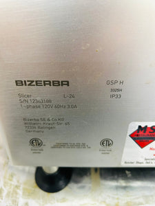 Bizerba GSPH 2024 Manual Deli Slicer Fully Refurbished