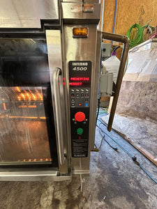 Hardt 4500 Inferno Double Stack 80 Chicken Natural Gas 110v Refurbished!