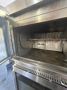 Hardt 4500 Inferno Double Stack 80 Chicken Natural Gas 110v Refurbished!