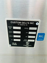 Load image into Gallery viewer, Custom Deli Inc. DILW4SS Heated Display Case Fully Refurbished