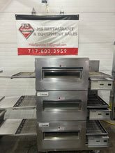 Load image into Gallery viewer, Lincoln Impinger 1132 Triple Stack 208v 3ph Electric Conveyor Pizza Oven