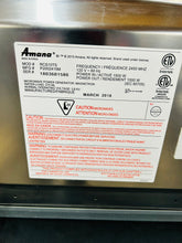 Load image into Gallery viewer, Amana RCS10TS 1000w Commercial Microwave w/ Touch Pad, 120v Refurbished