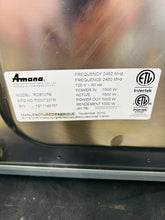 Load image into Gallery viewer, Amana RCS10TS 1000w Commercial Microwave w/ Touch Pad, 120v Refurbished