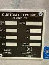 Load image into Gallery viewer, Custom Deli Inc. DILW4SS Heated Display Case Fully Refurbished