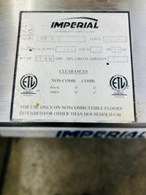 Load image into Gallery viewer, Imperial IR-6-E 36" Pro Series 6 Element Electric Range w/ Std. Oven 208V 3 Ph Refurbished