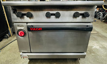 Load image into Gallery viewer, Vulcan G36L Natural Gas 6-Burner Stove/Range with Oven Fully Refurbished