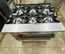 Load image into Gallery viewer, Vulcan G36L Natural Gas 6-Burner Stove/Range with Oven Fully Refurbished