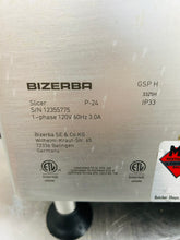 Load image into Gallery viewer, Bizerba GSPH 2024 Manual Deli Slicer Fully Refurbished