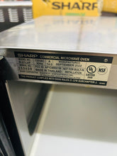 Load image into Gallery viewer, Sharp R21LVF SS Medium-Duty Commercial Microwave Fully Refurbished