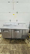 Load image into Gallery viewer, True TPP-67 Pizza Prep Table for 9 Pans - Two Door 67” Wide Fully Refurbished