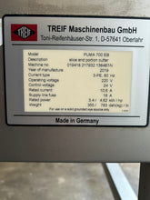 Load image into Gallery viewer, Treif Puma 700 EB Horizontal Meat Slicer W/ Conveyor 2019 Fully Refurbished
