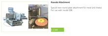 Load image into Gallery viewer, S.A.M. Round Attachment for Meat and Cheese for Model 308