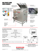 Load image into Gallery viewer, The Hollymatic 3000 Mixer / Grinder