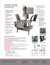 Load image into Gallery viewer, The Hollymatic Hi-Yield 16-5000 Stainless Steel Saw