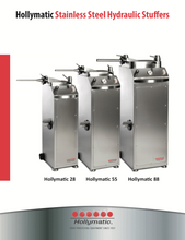 Load image into Gallery viewer, The Hollymatic 55 Hydraulic Stuffer 208/60/1