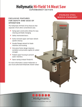 Load image into Gallery viewer, The Hollymatic Hi-Yield 14 Saw