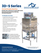 Load image into Gallery viewer, American Dish Service AF/AFC-3D-S UPRIGHT DISH MACHINE
