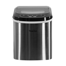 Load image into Gallery viewer, Magic Chef 27 LB. PORTABLE COUNTERTOP ICE MAKER IN STAINLESS