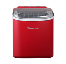 Load image into Gallery viewer, Magic Chef 27 LB. PORTABLE COUNTERTOP ICE MAKER IN RED