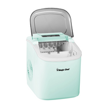 Load image into Gallery viewer, Magic Chef 27 LB. PORTABLE COUNTERTOP ICE MAKER IN MINT GREEN