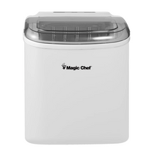 Load image into Gallery viewer, Magic Chef 27 LB. PORTABLE COUNTERTOP ICE MAKER IN WHITE