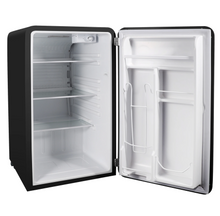 Load image into Gallery viewer, Magic Chef 3.2 CU. FT. RETRO MINI REFRIGERATOR IN BLACK WITHOUT FREEZER