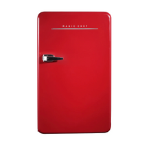 Load image into Gallery viewer, Magic Chef 3.2 CU. FT. RETRO MINI REFRIGERATOR IN RED, WITHOUT FREEZER